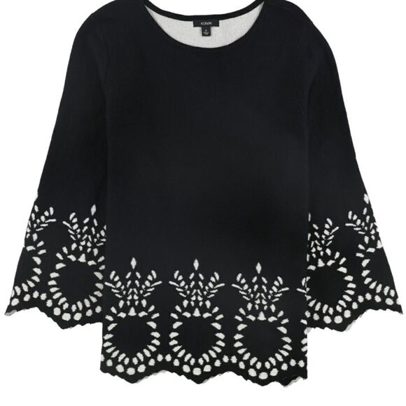 Alfani Women's Pineapple Knit Sweatet - Picture 1 of 7